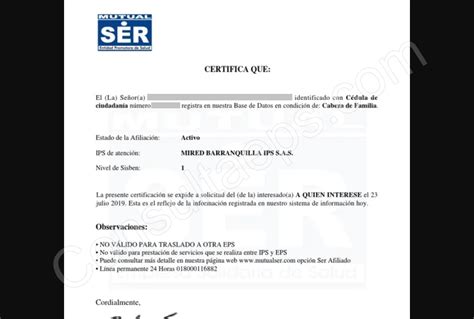 certificados mutual ser|Mutual SER: Afiliación, citas, certificado y servicios POS